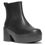 original brands FITFLOP FitFlop Platfforms Leather Heeled Ankle Boots SCHWARZ 37 - 37