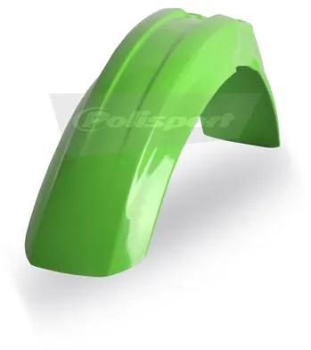 POLISPORT Kawasaki groen voorspatbord