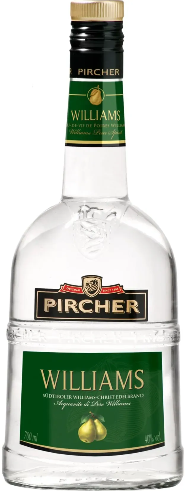 Pircher Williams Birne 40,0 % vol 0,7 Liter