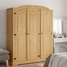 vidaXL Kleiderschrank Mexiko-Stil 151 x 1000 x 52 cm Braun