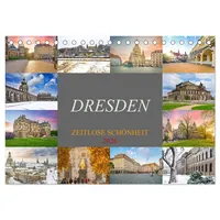Calvendo Dresden - zeitlose Schönheit (Tischkalender 2026 DIN A5