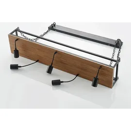 LINDBY Kirista 5-flg. dimmbar 100 cm vintage schwarz