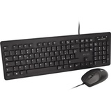 V7 CKU700IT - Tastatur-und-Maus-Set - waschbar - USB, optisch, Schutzklasse IP68, wasserfest