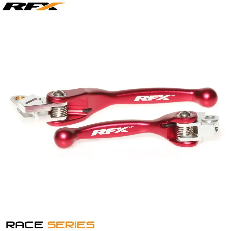 RFX Race gesmede flexibele hendels set (rood)