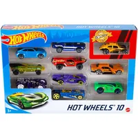 Mattel Hot Wheels Set mit 10Fahrzeugen im Maßstab 1:64