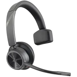 Poly Voyager 4310-M Mono Headset - USB-C, UC-Zertifiziert, MS-Teams, BT700 Dongle, inkl. Ladestation