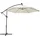 Beliani Ampelschirm Ø 285 cm Beige