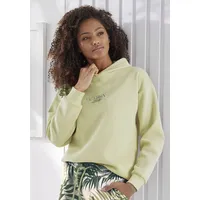 LASCANA Hoodie mit Frontprint grün 32/34