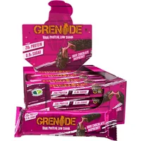 GRENADE Proteinriegel Dark Chocolate Raspberry 12 x 60 g