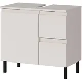 Germania Waschbeckenunterschrank »Scantic«, (1 St.), mit Siphonausschnitt braun