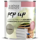 Schöner Wohnen pep up Outdoorfarbe Holzfarbe Wetterschutz shabby Warmgrau