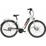 Pegasus Solero Evo 8R (625 Wh), 8 Gang Nabenschaltung, Damenfahrrad, Wave, Modell 2024, 28 Zoll 50 cm metallic off white
