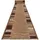 RugsX Läufer Antirutsch Adagio Beige Beige 80x300 cm