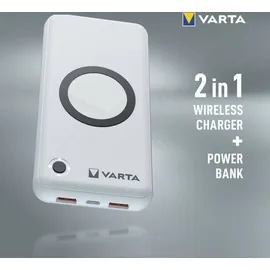 Varta Wireless Power Bank 20000 mAh weiß