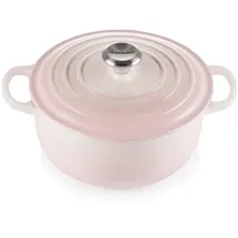 Le Creuset Signature Bräter 20 cm rund shell pink