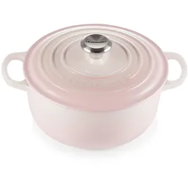 Le Creuset Signature Bräter 20 cm rund shell pink