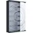 VCM Tilano CD-Regal 60 x 18 x 92 cm Schwarz