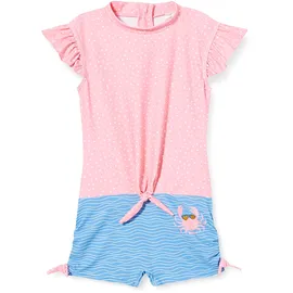 Playshoes Badeanzug Krebs, in Rosa/ Hellblau | Gr.: 74/80