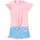 Playshoes Badeanzug Krebs, in Rosa/ Hellblau | Gr.: 74/80