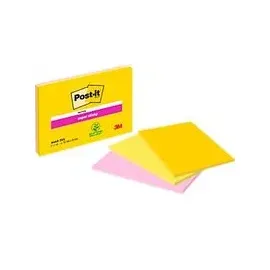 Post-it Haftnotiz Meeting Notes 6445-3SS-EU 101x152mm sort. 3x45Bl.