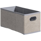 5five simply smart 5five - stoffkorb 15x31cm "mix n modul" beige meliert