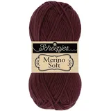 Scheepjes Merino Soft Wolle - 50g Garn in Rot und Braun