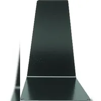Alco Buchstütze Metall 125x140x145 mm Schwarz 2 St.