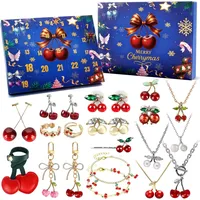 Schmuck Adventskalender 2025, Adventskalender Mädchen, 24 Tage Weihnachten Count