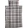 Casatex Silan kariert Beige 200 x 200 cm + 2 x 80 x 80 cm