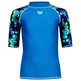Arena Rash Vest S/S Allover in Blau | 152