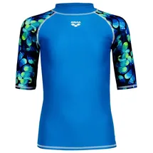 Arena Rash S/S Allover Jungen T-Shirt, blau | 128