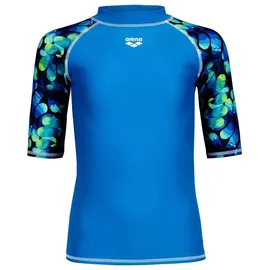Arena Rash S/S Allover Jungen T-Shirt, blau | 128