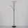 GLOBO Leseleuchte Stehlampe Deckenfluter dimmbar schwarz Metall Glas LED Flexospot