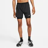 Nike Herren Stride Dri-FIT Hybdrid Running Shorts schwarz