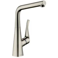 Hansgrohe Metris M71 320 1jet edelstahl finish 14822800