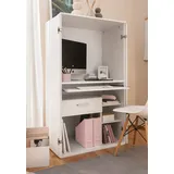 vogl möbelfabrik PC-Schrank »Nick«, Sekretär, Maße 80x50x138 cm, Made in Germany