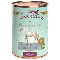 Terra Canis Getreidefrei Pferd mit Steckrübe 12 x 400 g