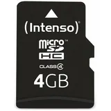 Intenso microSD Class 4 + SD-Adapter 4 GB