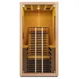 Sanotechnik CARBON 1 Infrarotkabine Wärmekabine 1 Pers. 100x130x195 cm J10100