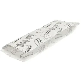 Papstar Hot Dog-Tüten 21,0 x 8,5 cm, 1.000 St.