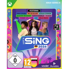 Lets Sing 2026 German Version (Xbox Series X)