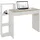 ML-Design Schreibtisch mit Regal Weiß Tischplatte in Sonoma-Eiche 110x72x40 cm