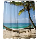 Sanilo Duschvorhang Holiday 180 x 200 cm beige