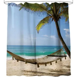 Sanilo Duschvorhang Holiday 180 x 200 cm beige