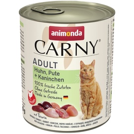 Animonda Carny Adult Huhn, Pute & Kaninchen 12 x 800 g