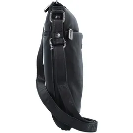GREENLAND Nature Umhängetasche Leder Black
