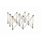 Bora Untergestell Metall 122 x 122 cm Grau