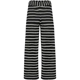 Zero Schlupfhose gerader Schnitt Schwarz 36