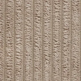 KAWOLA Ecksofa Cara Cord Recamiere links taupe