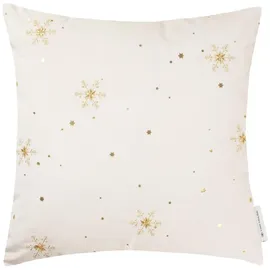 Tom Tailor Kissenbezug Sparkling Stars 38 x 38 cm Weiß